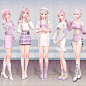 闪暖女团打歌服