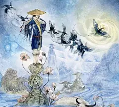 美籍华裔女性插画家Stephanie Law魔幻唯美插画