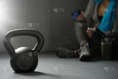 壶铃,特写,质量,自由体操,图像聚焦技术,留白,水平画幅,无人,努力,决心