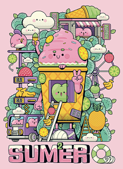 Leo_yeo采集到食物插画