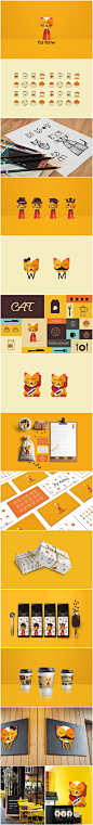 cat coffee咖啡猫品牌形象设计