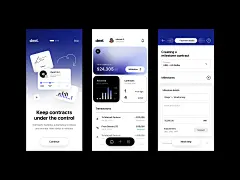 deel. app – contractors by Oleksandr Plyuto  for ooze  on Dribbble
