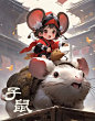 “超治愈”十二生肖成我的“小坐骑” : 莫大湿的AI作品\x0a十二生肖终于活起来了\x0a想一想能拥有一个\x0a小坐骑也挺美的\x0a羡慕图片中的小盆友\x0a\x0a转载于莫大湿的小红书