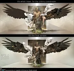 The dragon tattoo, Evan Lee : Hi, all~
My latest work! I name it The dragon tattoo. It's the series works(Another one is Courage ). The main idea is a girl who has a dragon tattoo on her body. One day, the tattoo was about alive and extend to a real drago