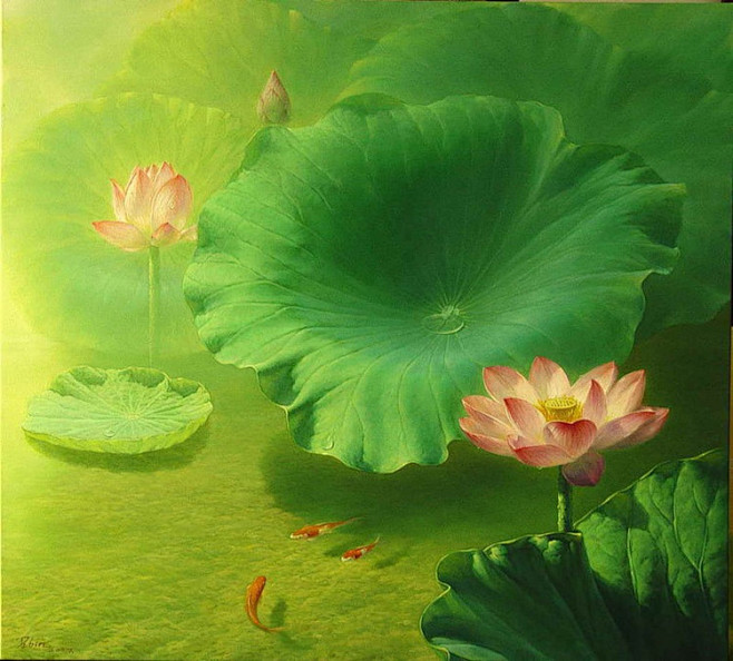 Jiang Debin 中国水彩画家 -