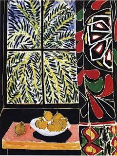 Interior with Egyptian Curtain #油画# #文物#