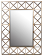 Privilege International Geometric Rectangular Wall Mirror - contemporary - Wall Mirrors - Privilege International