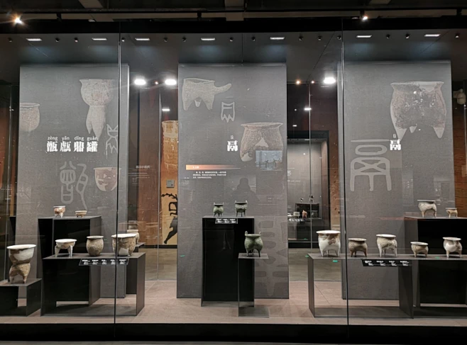 展陈案例 _ 盘龙城遗址博物馆展览陈列-花瓣网