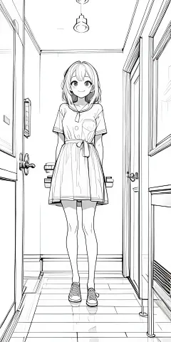 线稿手绘大模型Lineart - LiblibAI·哩布哩布AI - 中国领先的AI创作平台