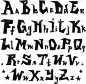 字母表,Font