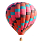 气球、热气球免抠PNG透明图片@北坤人素材