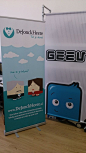 Roll-up banner voor DeJonckHeere gedrukt door @DrukwerkDeal