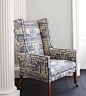 Rome Print Fabric by Zoffany | Jane Clayton