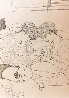 #玹昀jaewin##玹昀# 
【fanart】虽然是涂指甲油但不知怎么回事看起来挺美好的
cr.Dong9_97
侵删致歉，linkO网页链接 ​​​​