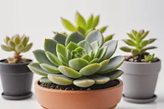 清新多肉植物图片摄影图