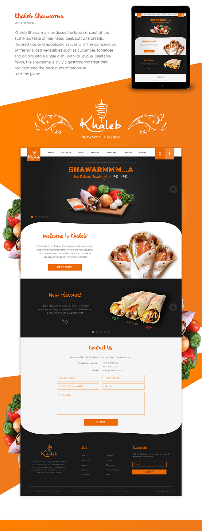 Khaleb Shawarma Web ...