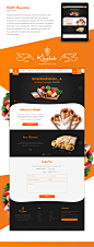 Khaleb Shawarma Web Design : A proposal web design for the famous Shawarma in the Philippines.