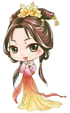 动漫q版古风萌人物_百度图片搜索