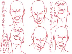 6千人体动态姿势线稿 卡通动漫武打人物结构造型临摹素材卡通人-淘宝网