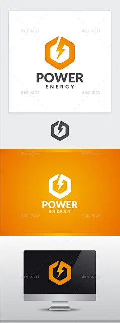 电力能源标志——符号标志模板Power Energy Logo - Symbols Logo Templates创造力,创造力、多维数据集设计、设计师、能源、flash,图形,六边形,图标,图片,闪电,标志,媒体、现代、权力,幻灯片,充电,工作室,象征,模板,雷声,矢量 creative, creativity, cube, design, designer, energy, flash, graphic, hexagon, icon, image, lightning, logo, media, mod