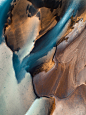 abstract Aerial Aerial Photography drone FINEART glacier iceland Nature Photography  rivers