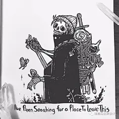 手绘丨如何“画活”一个骷髅？这些可耐的小骨头，好喜欢