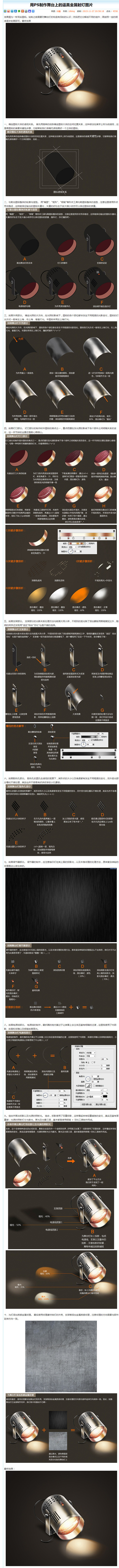 射灯教程