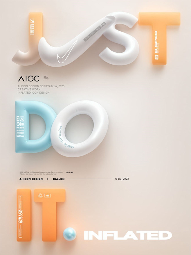 AIGC 造字！打造 13 组专属膨胀字...