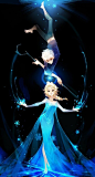 杰克冻人 elsa 艾尔莎 同人