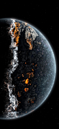 原图壁纸：精选太空星球类手机壁纸50张-今日头条