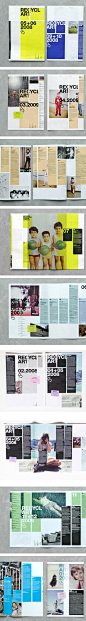 Recyclart 2009 design and layout  画册设计 平面 排版 版式  design book #采集大赛# #平面#【之所以灵感库】 