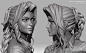 Digital Sculpting - Aerith Gainsborough, Edie Leonhart : Digital Sculpting – Aerith Gainsborough – Final Fantasy 7
Autodesk Maya – ZBrush