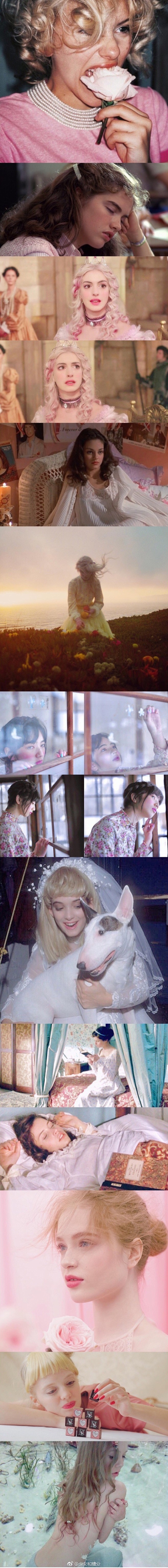 镜头下的少女们 满满的少女情怀 美好且迷...