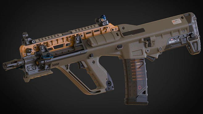 BULLPUP RIFLE DESIGN - AUG-花瓣网