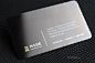 Premium Metal Business Cards | RockDesign Luxury Business Card Printing