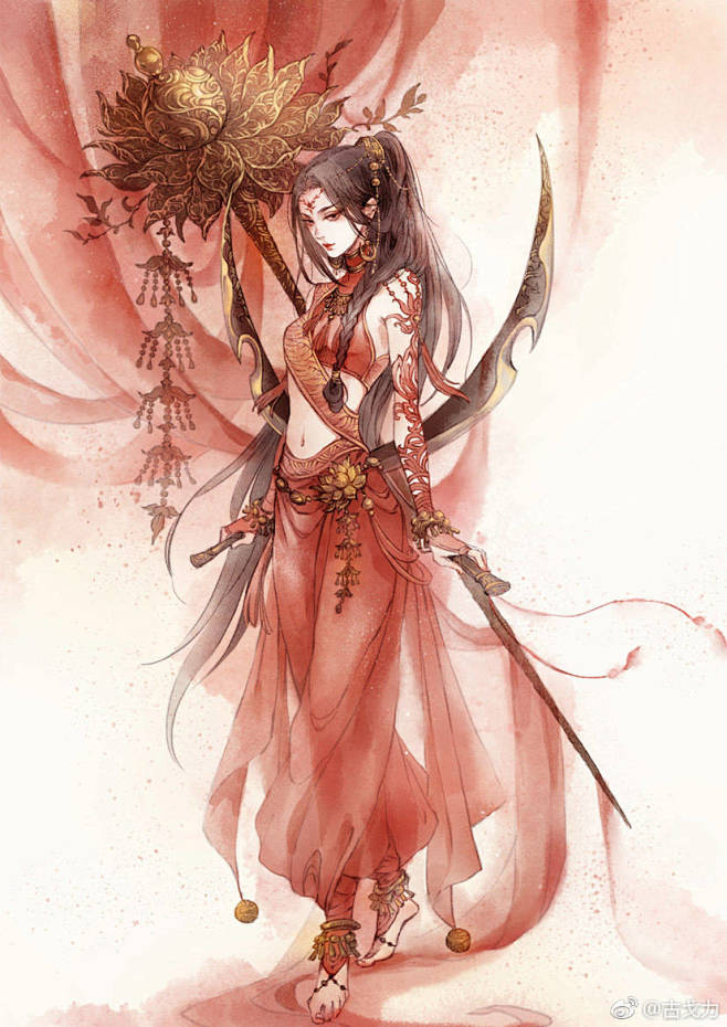 转自微博主古戈力大唐司天监