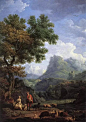 作品气势恢宏 法国18世纪风景画家韦尔内(1714-1789)