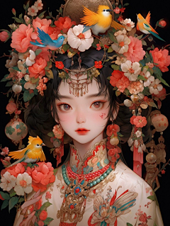 灿烂行走2哟采集到2-板绘-人物