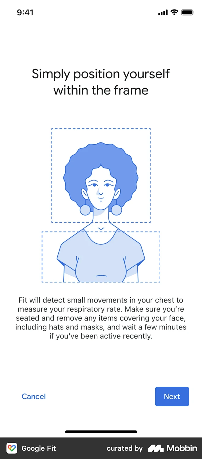 Google Fit Measuring...