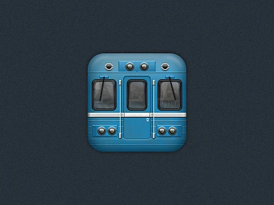 Subway icon for iOS-花瓣网