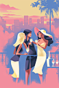 The Big Chill : The Big ChillCampaign artworks focusing on female consumers. Treasury Wine Estates, Melbourne