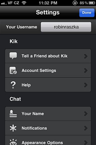 Kik / Social Network...