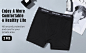 SOLOOM Men's Underwear Boxer Briefs, Soft Comfortable Moisture-Wicking Briefs, Close-fitting Cool Viscose Underwear, 2-Pack at Amazon Men’s Clothing store