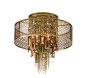 Special Offers Available Click Image Above: Corbett Lighting Riviera 4-light Ceiling Semi-flush: 