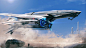 General 1920x1080 science fiction spaceship digital art vehicle futuristic