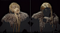 Female Assassin Hairs (Realtime/Game-Ready)