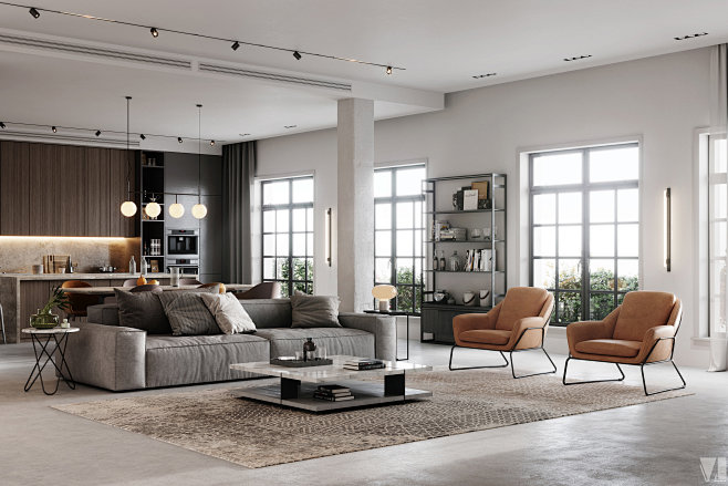 Modern apartment in ...