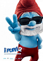 电影海报欣赏：蓝精灵2 The Smurfs 2