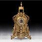 西班牙进口奢华欧式凡尔赛宫座钟铜时钟家居摆件钟表青铜座钟2452-淘宝网