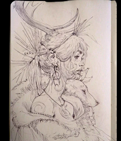小白设计狮采集到线稿/角色/造型